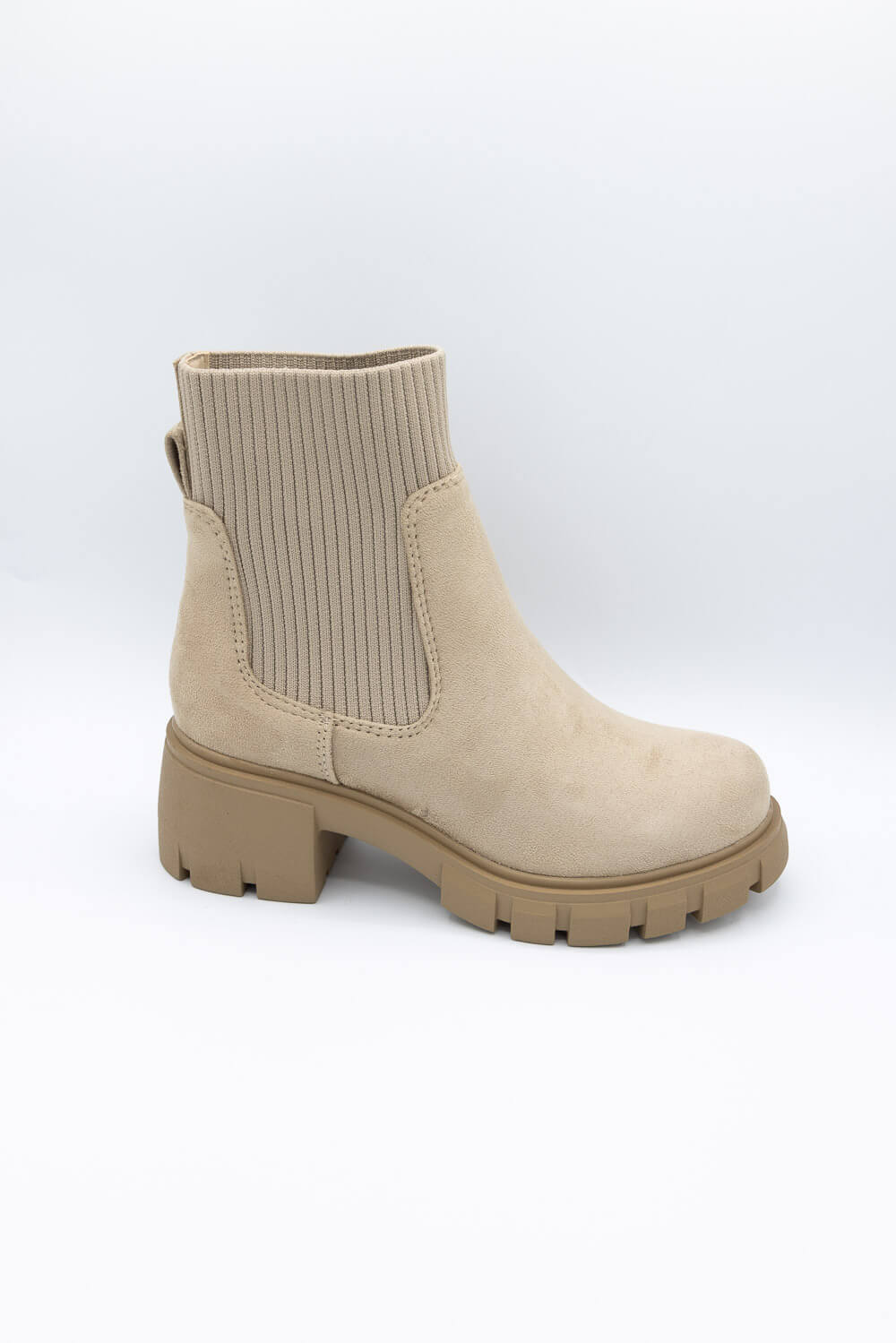 Soda Zordy Lug Booties for Women in Light Brown | ZORDY-S LT WHEAT - Image 3