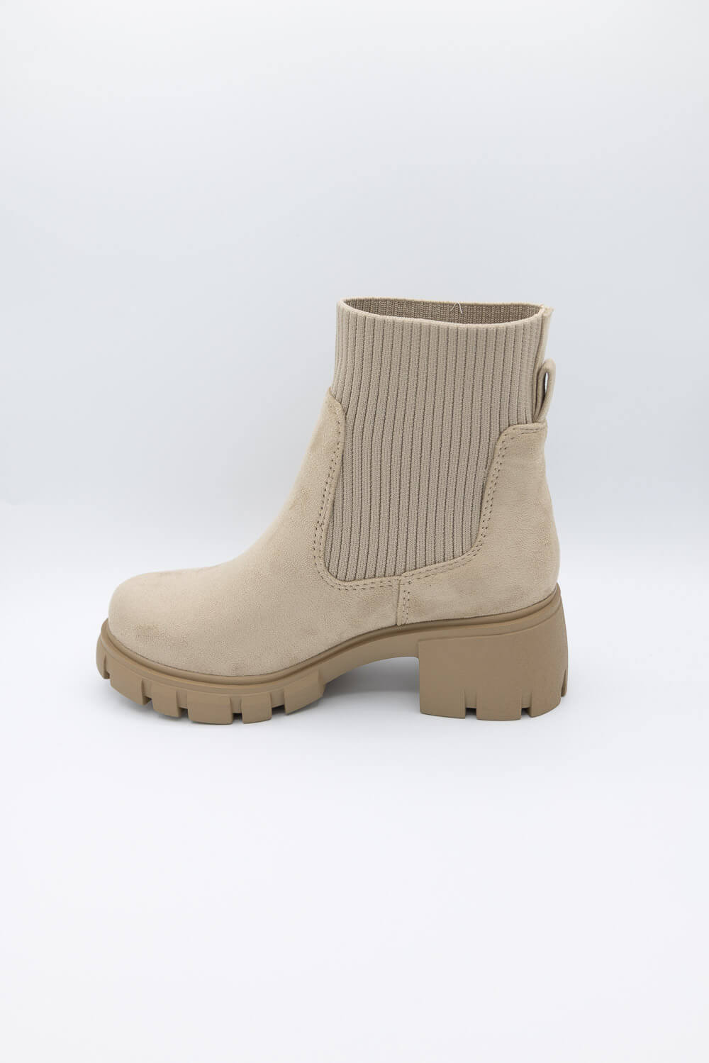 Soda Zordy Lug Booties for Women in Light Brown | ZORDY-S LT WHEAT - Image 4