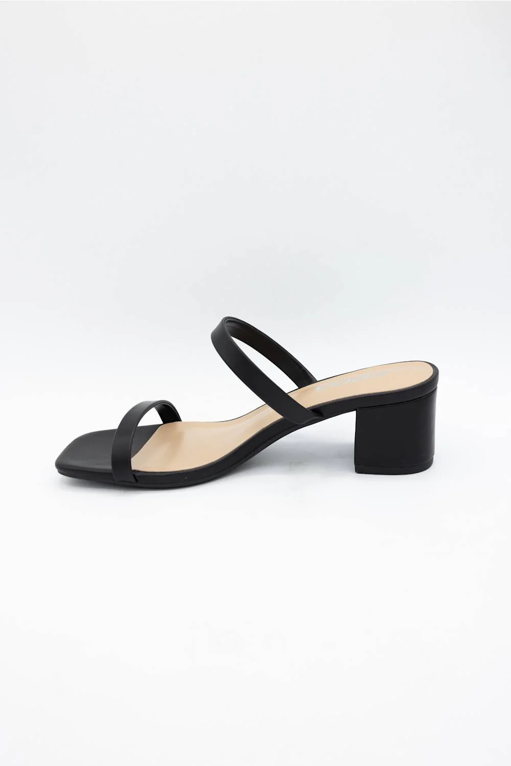 Soda Verlin Block Heels for Women in Black  | VERLIN-S BLACK - Image 4