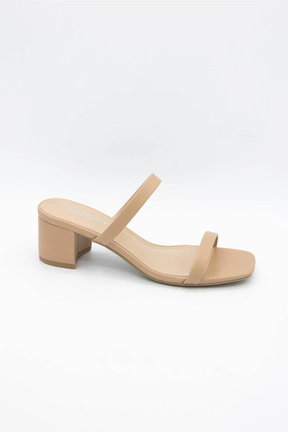 Soda Verlin Block Heels for Women in Sand | VERLIN-S SAND - Image 4