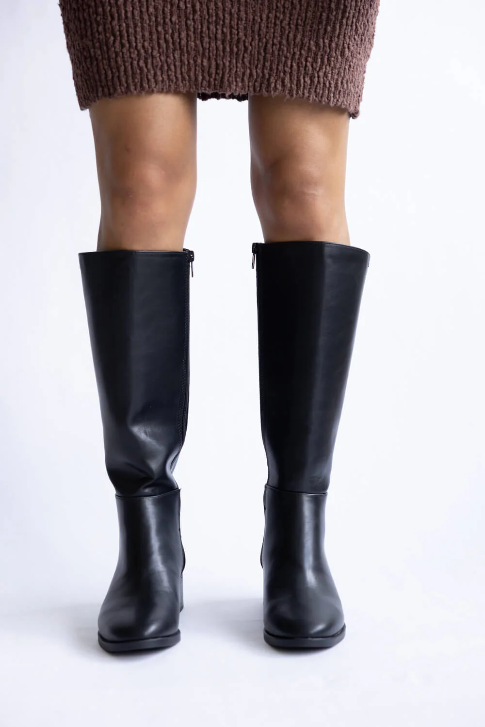 Soda Vintage Tall Boots for Women in Black | VINTAGE-S BLACK - Image 5