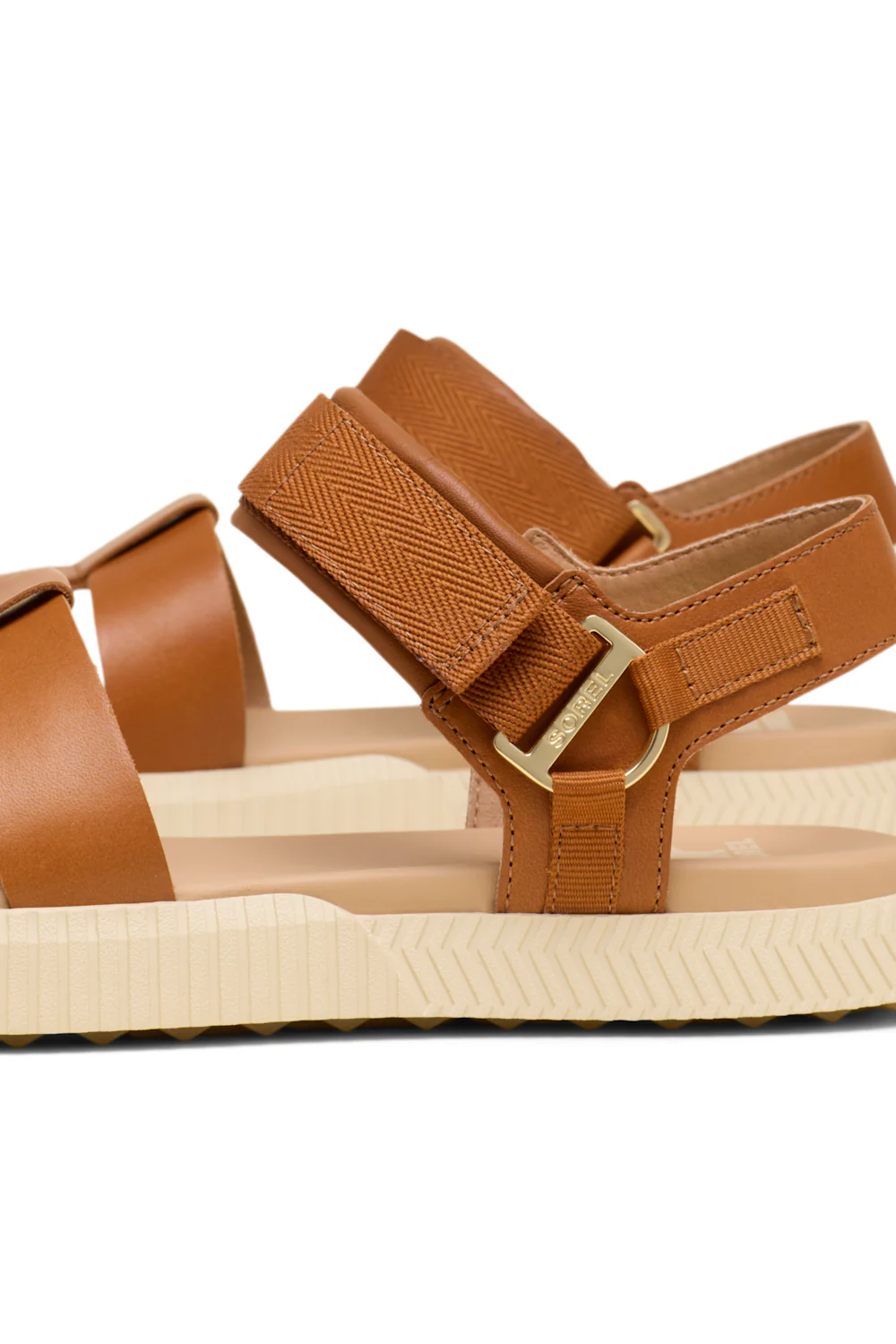 Sorel Ona Ave Ankle Strap Sandals for Women in Iced Tea | 2113191-222 - Image 5