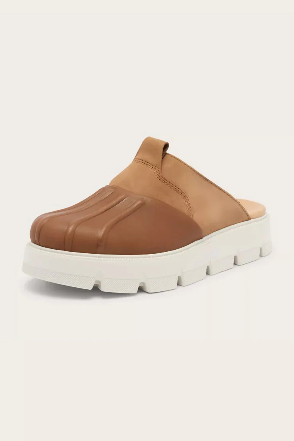 Sorel Rein CB Velvet Clogs for Women in Tan | 2113131-242 - Image 7