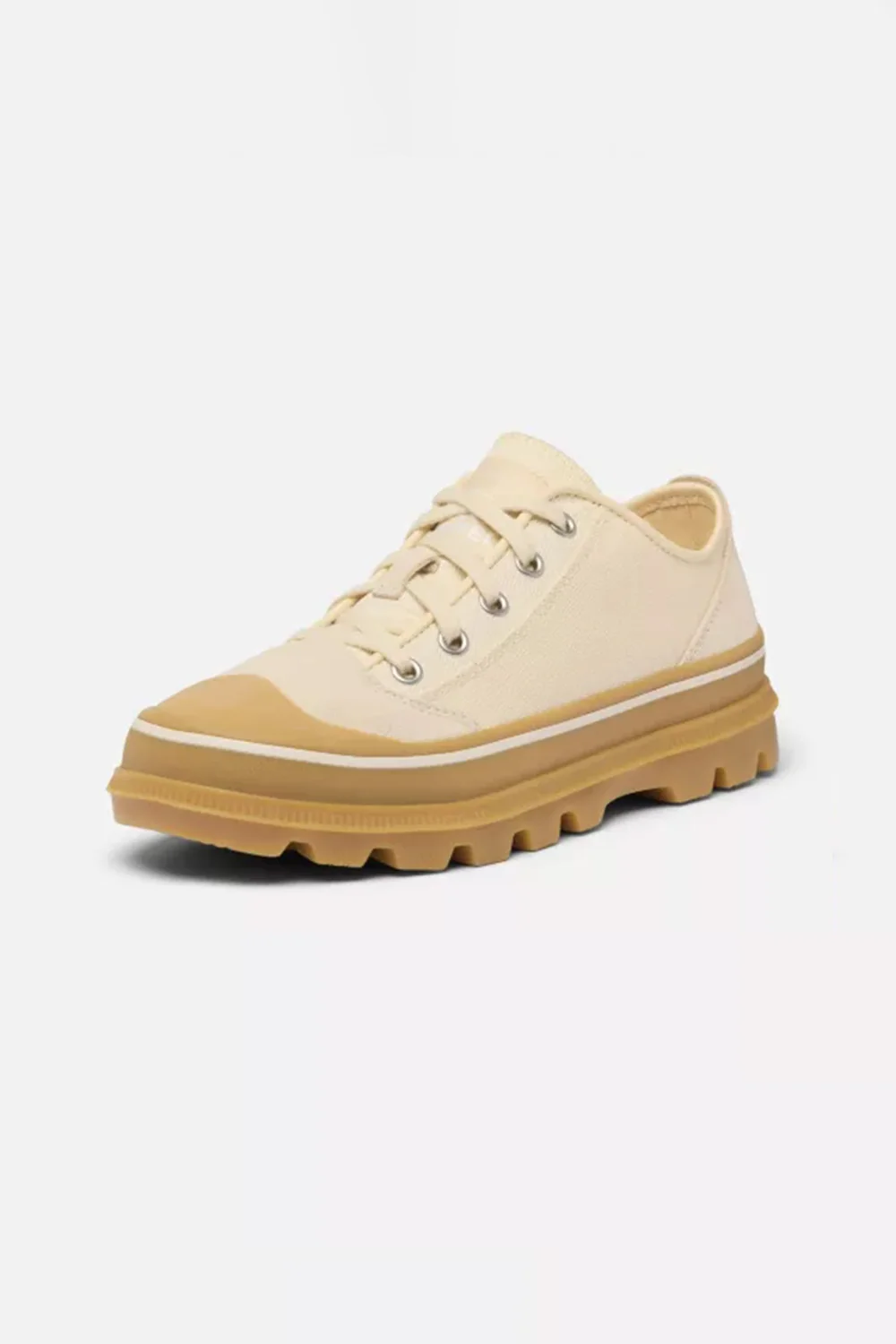 Sorel Scout N About Low Sneakers for Women in Chalk Gum | 2113251-191 - Image 5