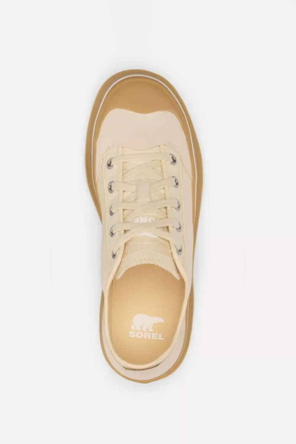 Sorel Scout N About Low Sneakers for Women in Chalk Gum | 2113251-191 - Image 7
