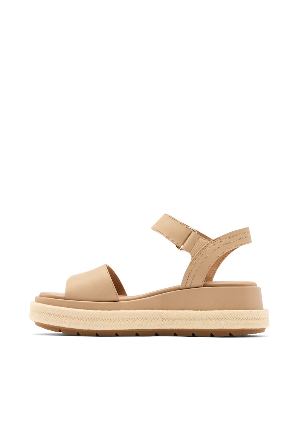 Sorel Sun Peak Platform Sandal for Women in Honest Beige | 2151301-246 - Image 3