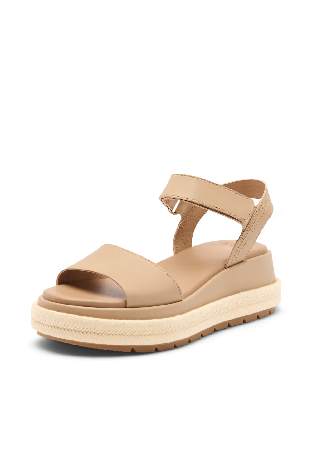 Sorel Sun Peak Platform Sandal for Women in Honest Beige | 2151301-246 - Image 4