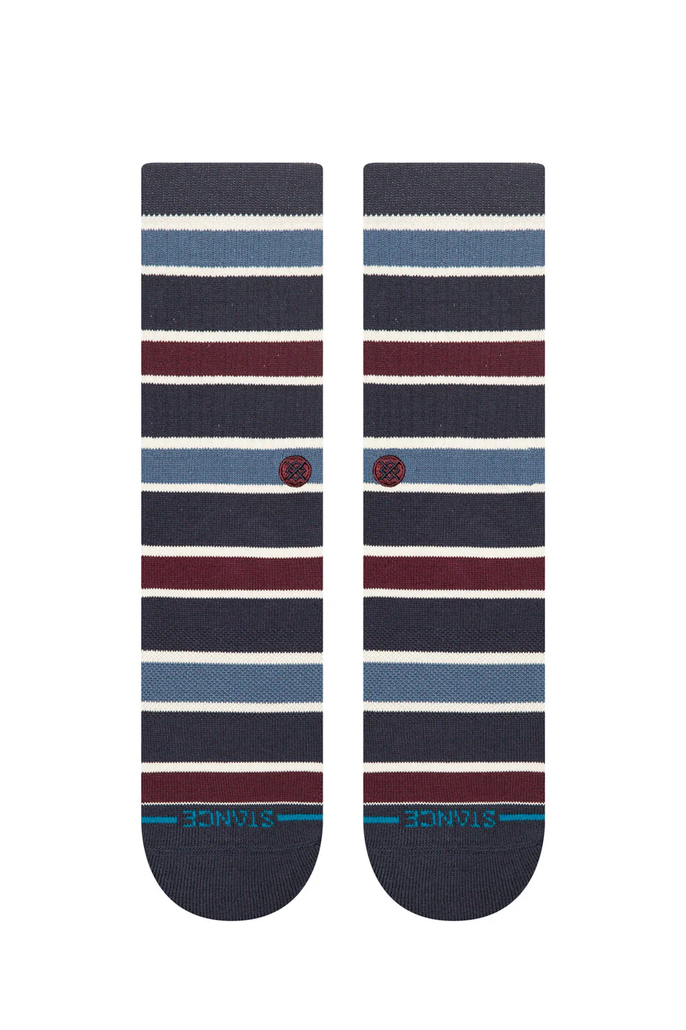 Stance Devon Crew Socks for Men in Navy | A556C25DEV-NVY - Image 2