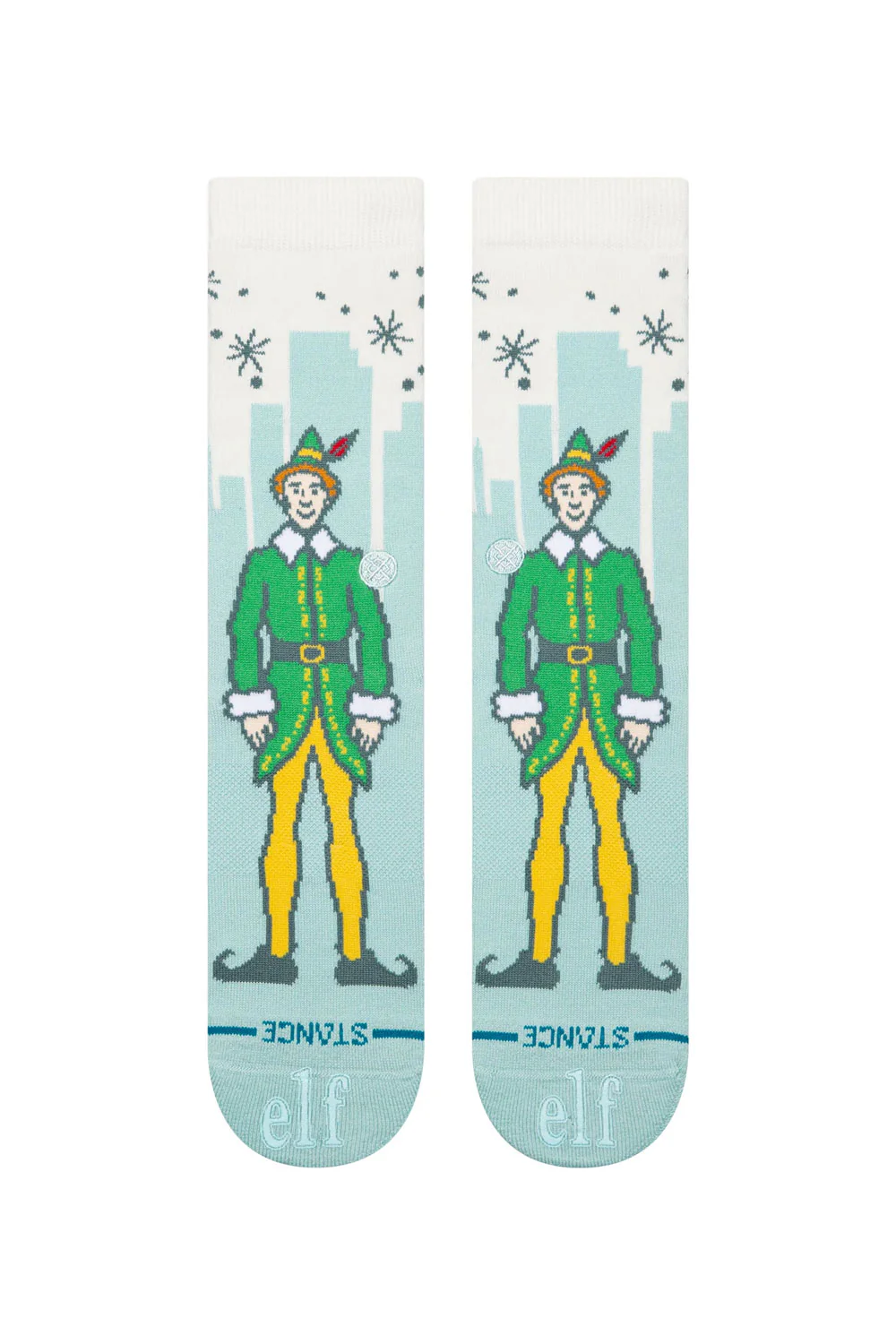 Stance Elf Big City Elf Crew Socks for Men in Blue | A555D25BIG-ICEBLUE - Image 2