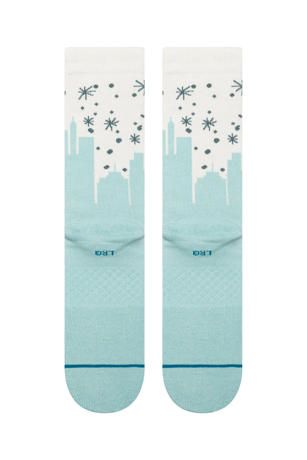 Stance Elf Big City Elf Crew Socks for Men in Blue | A555D25BIG-ICEBLUE - Image 3