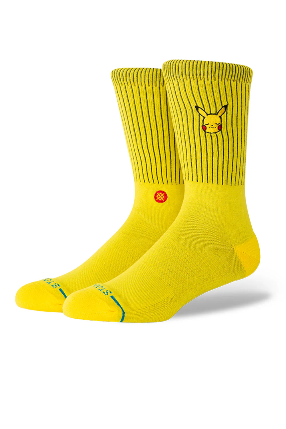 Stance Pokemon Pikachu Crew Socks for Men in Yellow  | A555D25PIK-YELLOW - Image 3