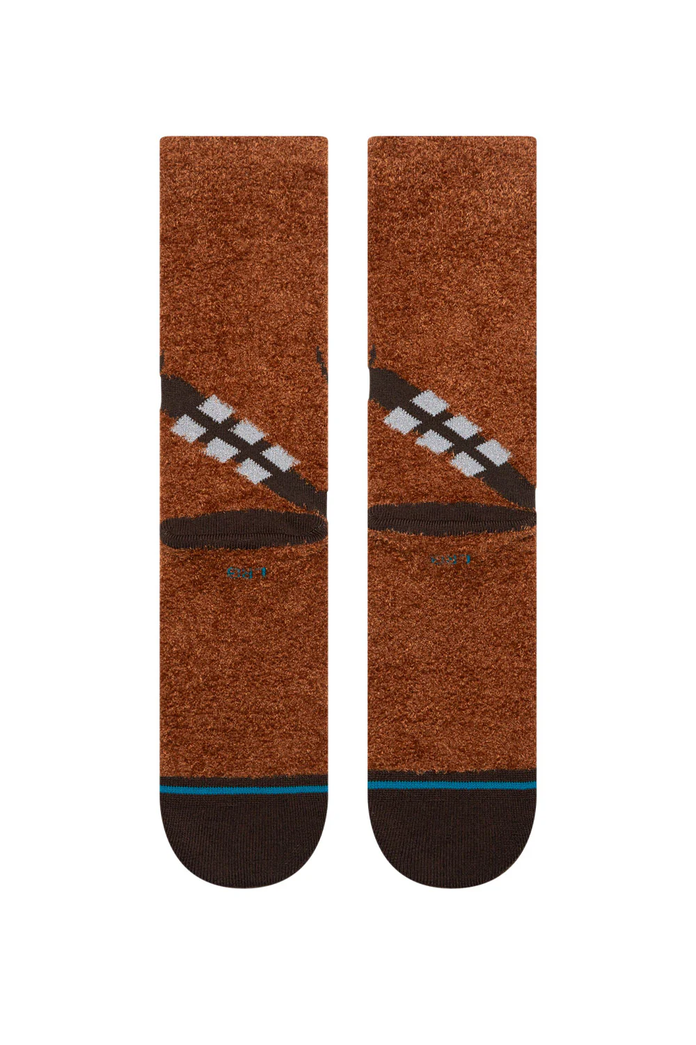 Stance Star Wars Chewbacca Crew Socks for Men in Brown | A555D25CHE-BROWN - Image 3