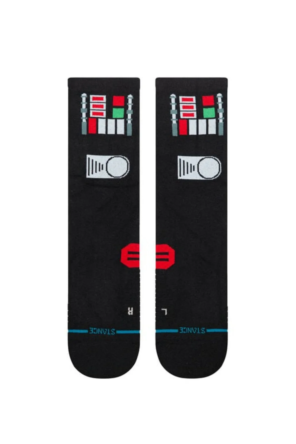 Stance Star Wars Dark Side Crew Socks for Men in Black | A448D25DAR-BLK STAR WARS - Image 2