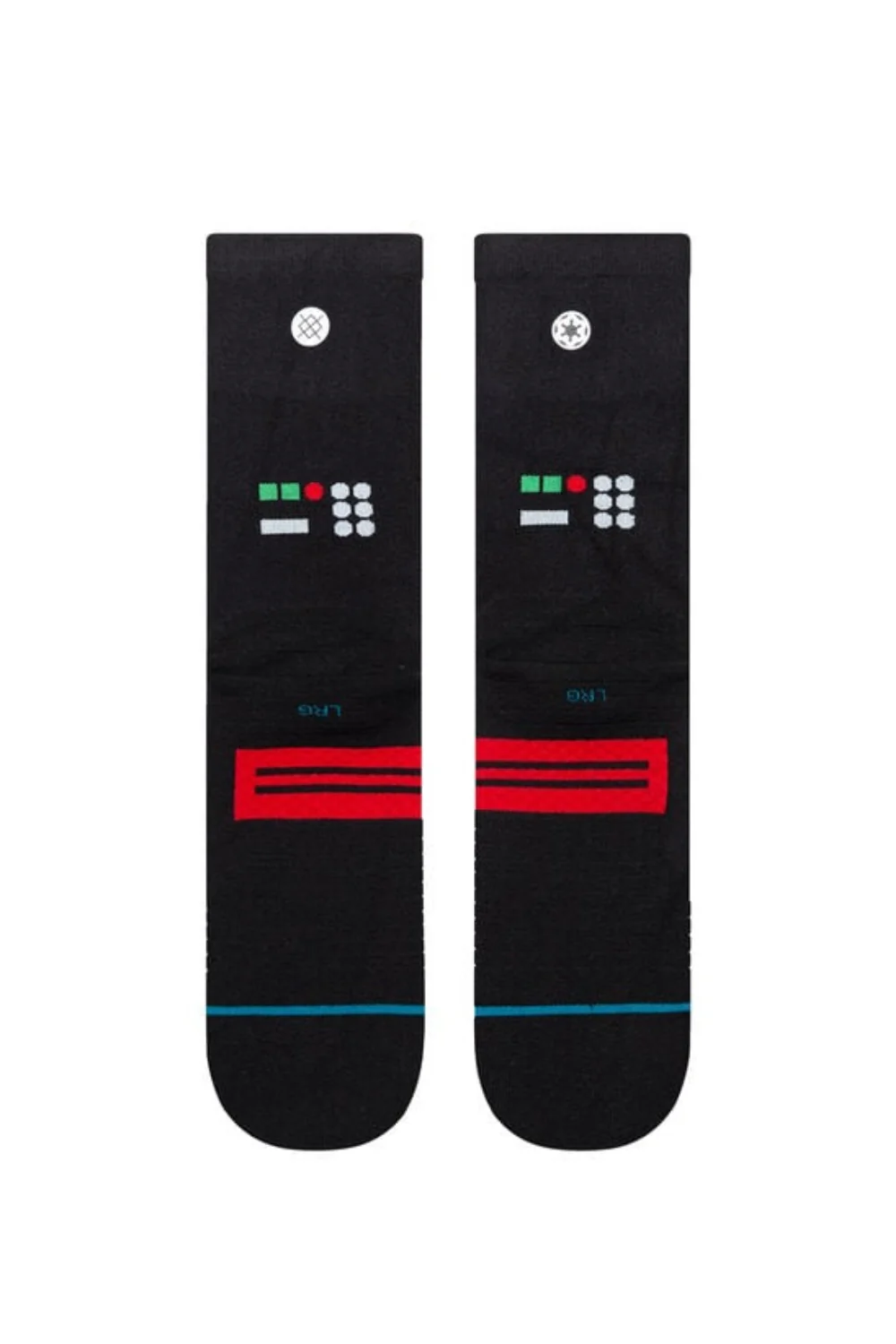 Stance Star Wars Dark Side Crew Socks for Men in Black | A448D25DAR-BLK STAR WARS - Image 3