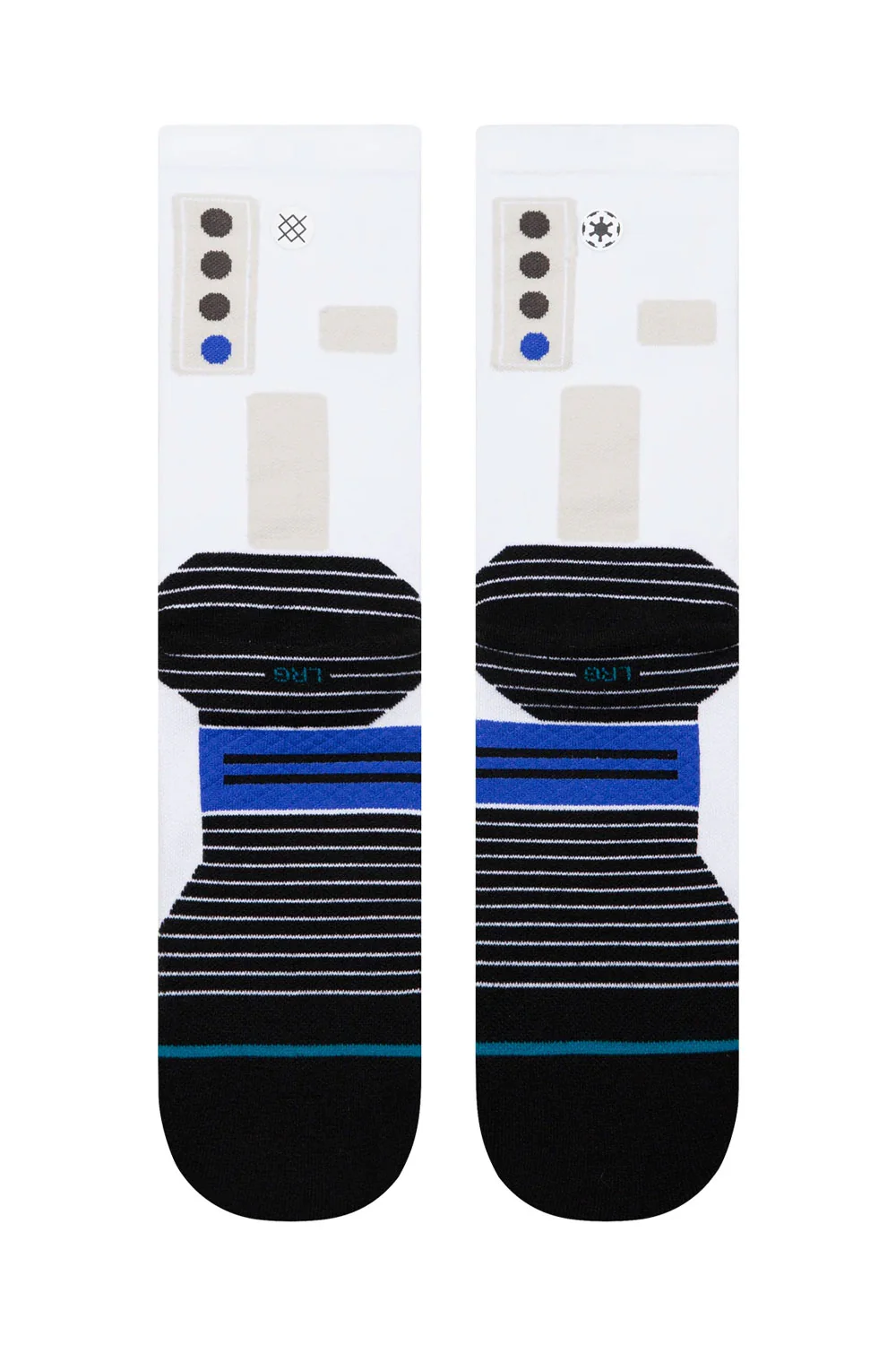 Stance Star Wars Stormtrooper Crew Socks for Men in White | A448D25STO-WHT STAR WARS - Image 3