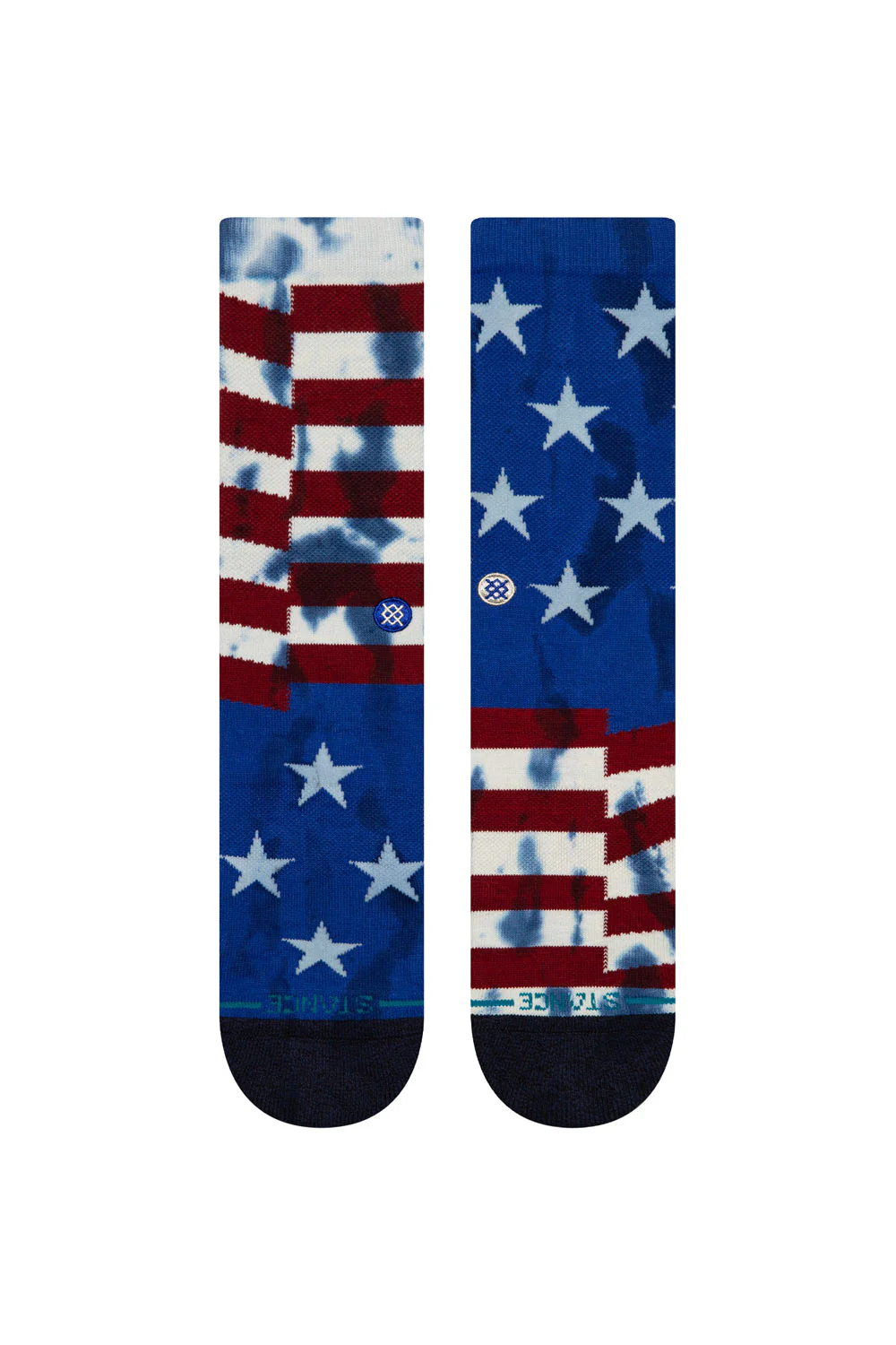 Stance The Banner Crew Socks in Navy | A556A21BAN-NVY - Image 2