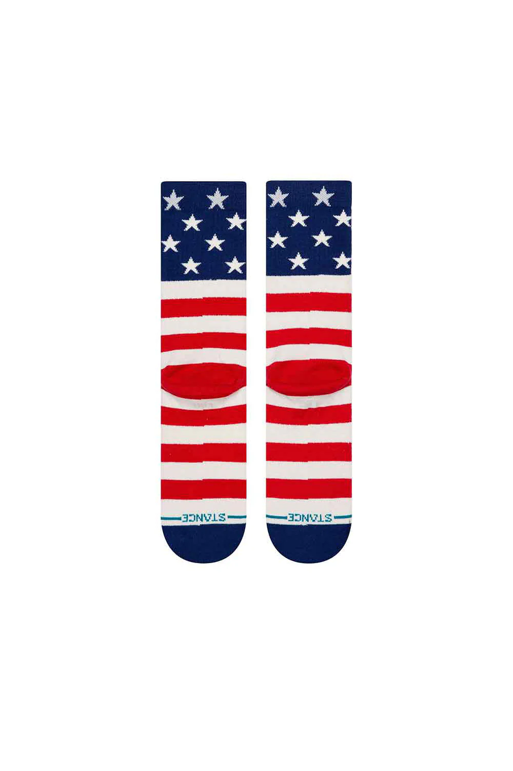 Stance The Fourth ST Crew Socks in Red | A556A20FOS-RED - Image 3