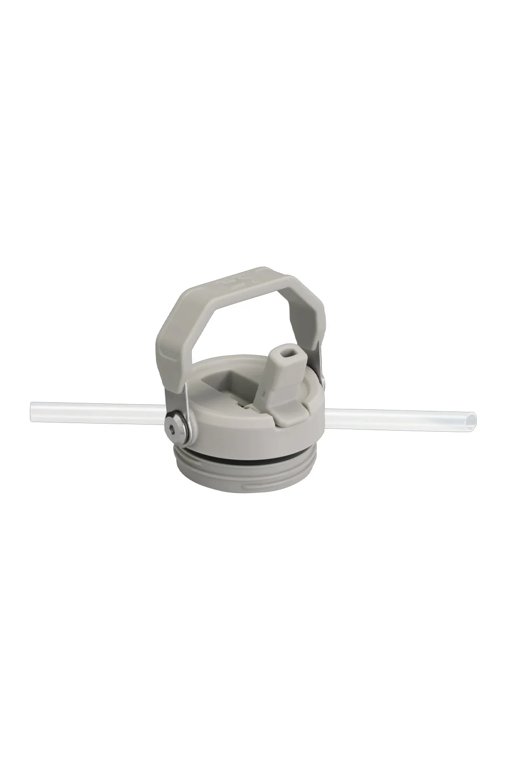 Stanley 24 oz IceFlow Flip Straw Lid Bottle in Ash Grey | 10-11283-018 - Image 3