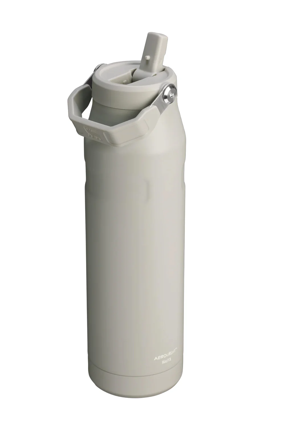 Stanley 36oz IceFlow Flip Straw Lid Bottle in Ash Grey | 10-12111-018 - Image 2