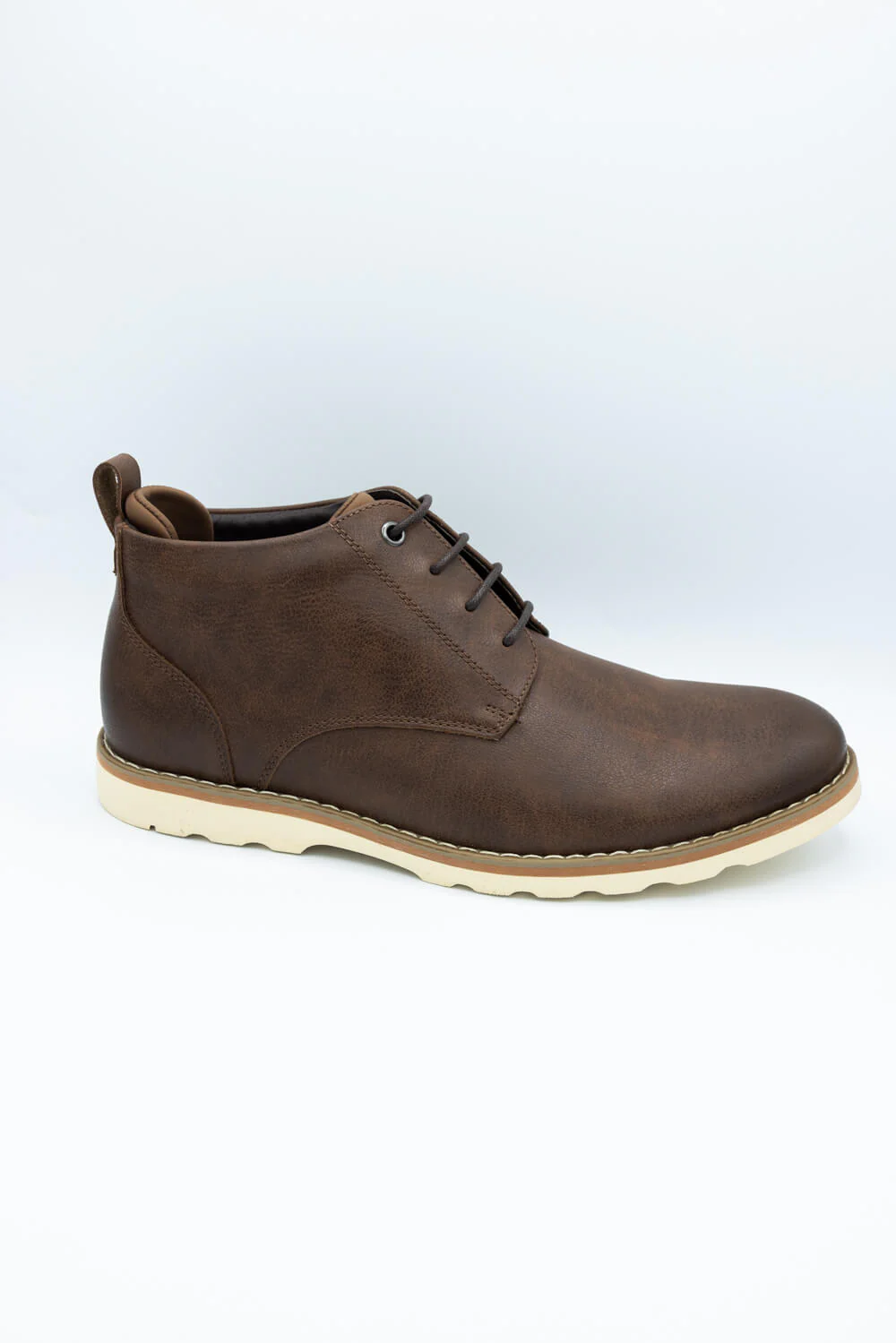 Steve Madden Brawly Lace Up Boots for Men in Cognac | MBRAWLY-COGNAC - Image 2