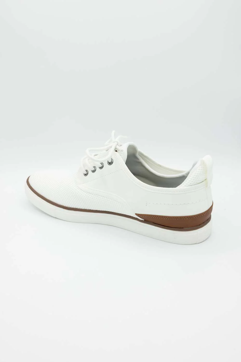 Steve Madden Carter Shoes for Men in White | MCARTER-WHITE - Image 4