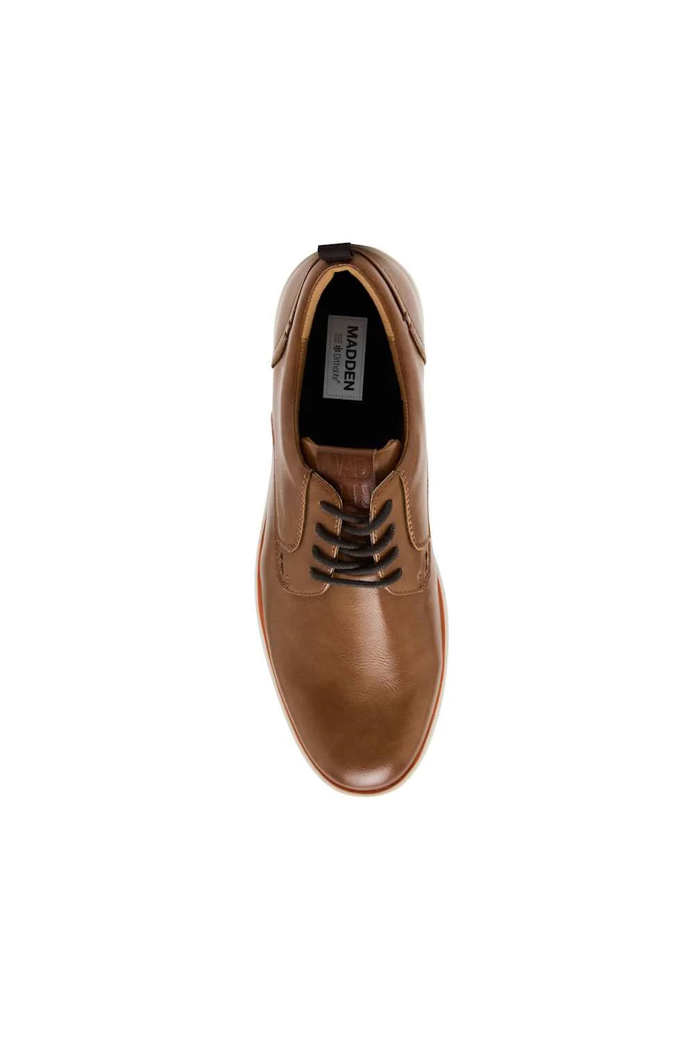 Steve Madden Derby Lace Up Shoes for Men in Tan | MNEH01M4-TAN - Image 5