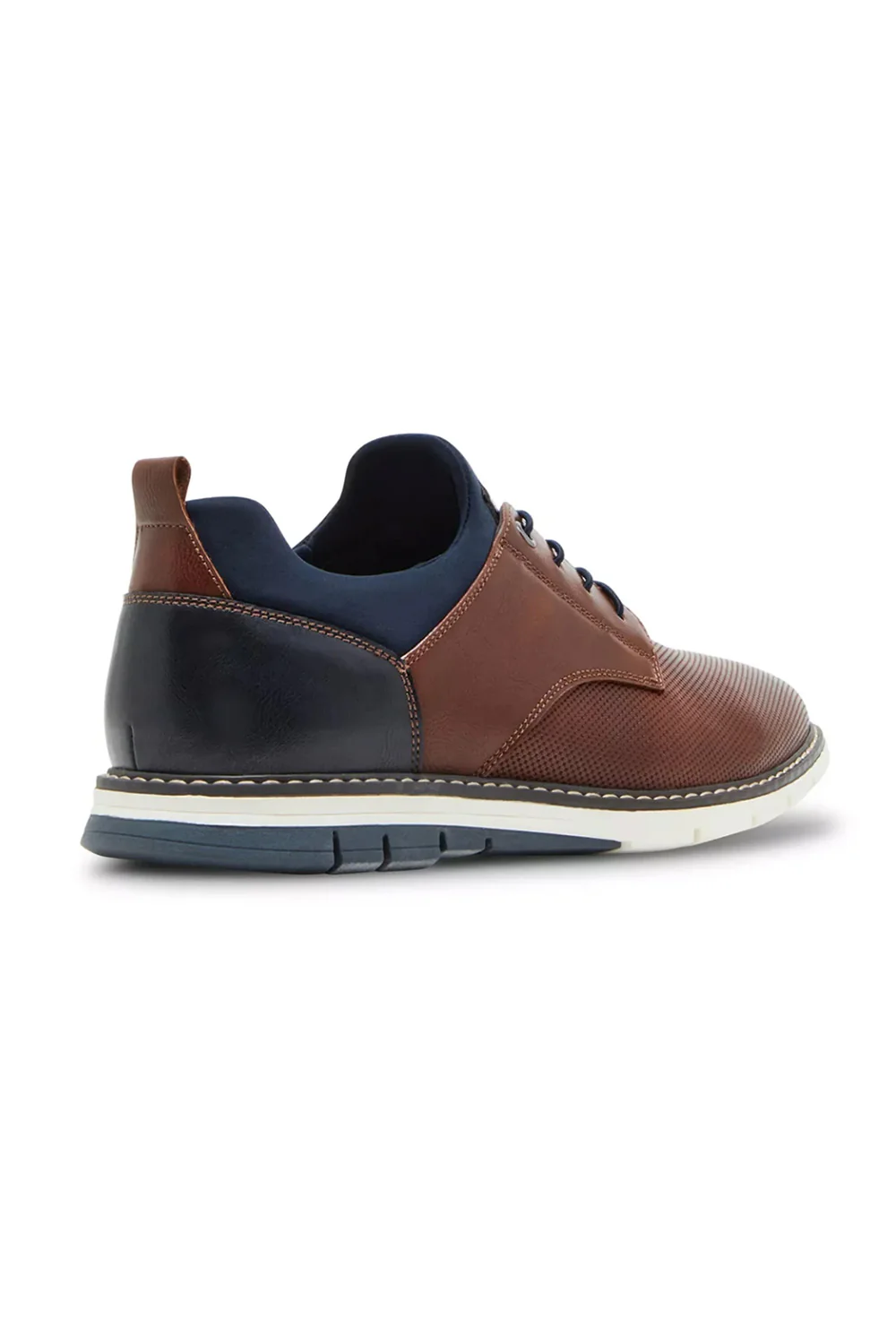 Steve Madden Lyddon Lace Up Shoes for Men in Cognac | LYDDON - Image 3