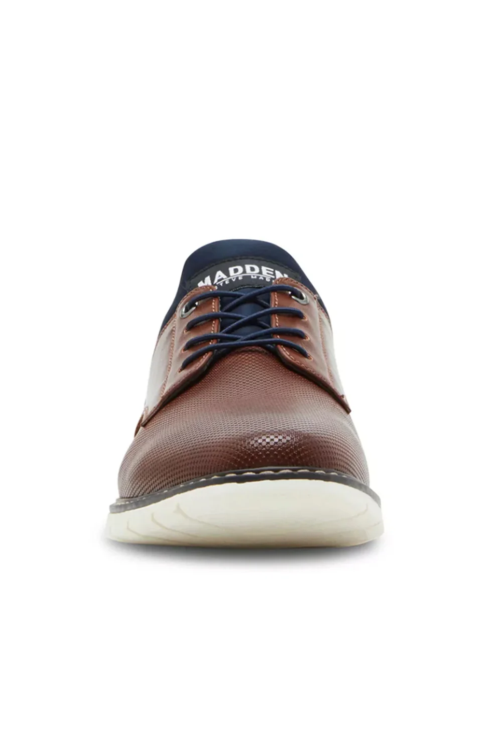 Steve Madden Lyddon Lace Up Shoes for Men in Cognac | LYDDON - Image 7