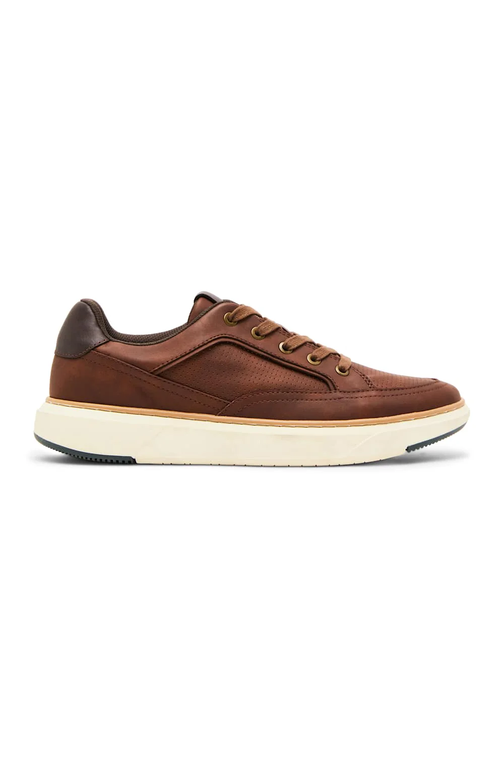 Steve Madden Mparcel Lace Up Sneakers for Men in Cognac  | MPAR01M4-COGNAC - Image 2