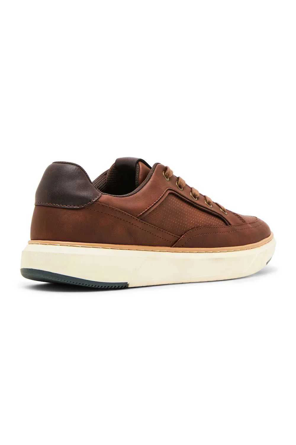 Steve Madden Mparcel Lace Up Sneakers for Men in Cognac  | MPAR01M4-COGNAC - Image 3