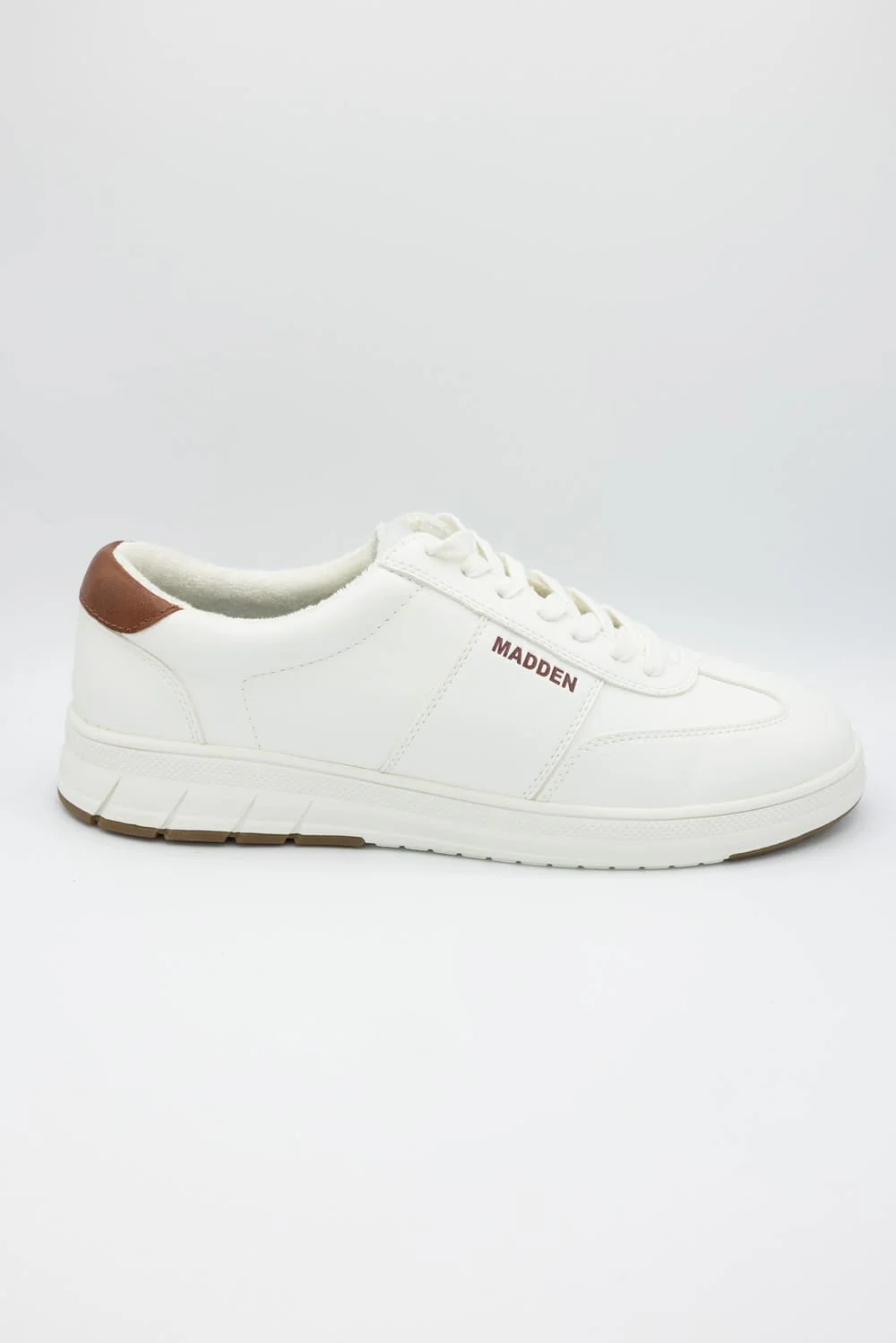 Steve Madden Nelson Sneakers for Men in White | MNEL04M4-WHITE - Image 2
