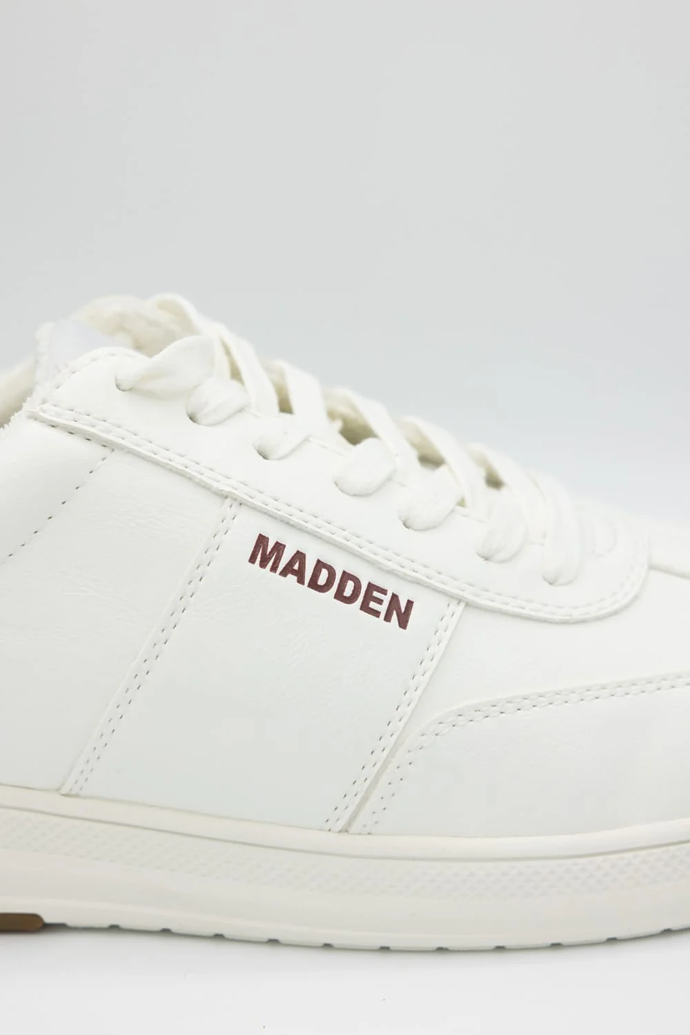 Steve Madden Nelson Sneakers for Men in White | MNEL04M4-WHITE - Image 3
