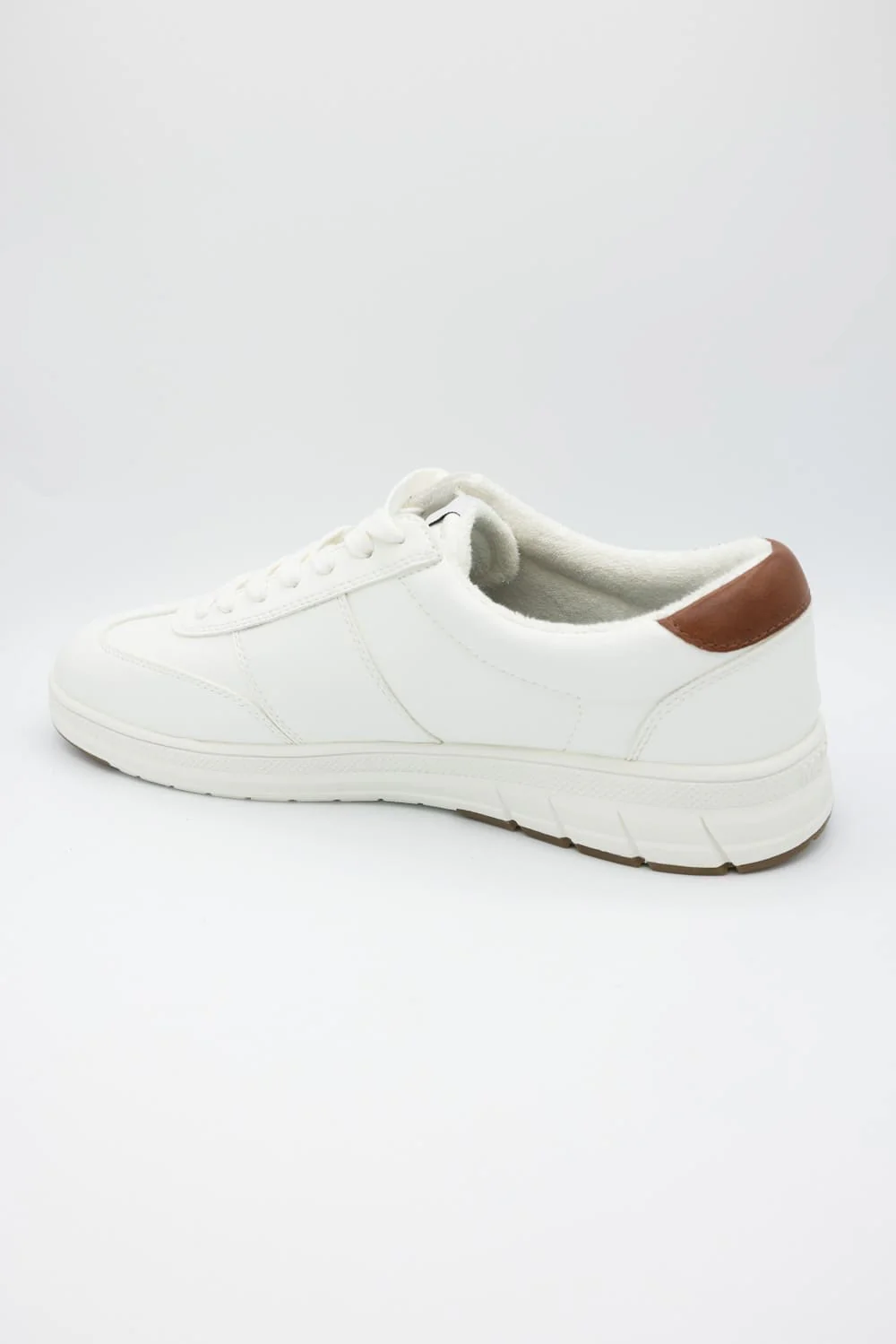 Steve Madden Nelson Sneakers for Men in White | MNEL04M4-WHITE - Image 4
