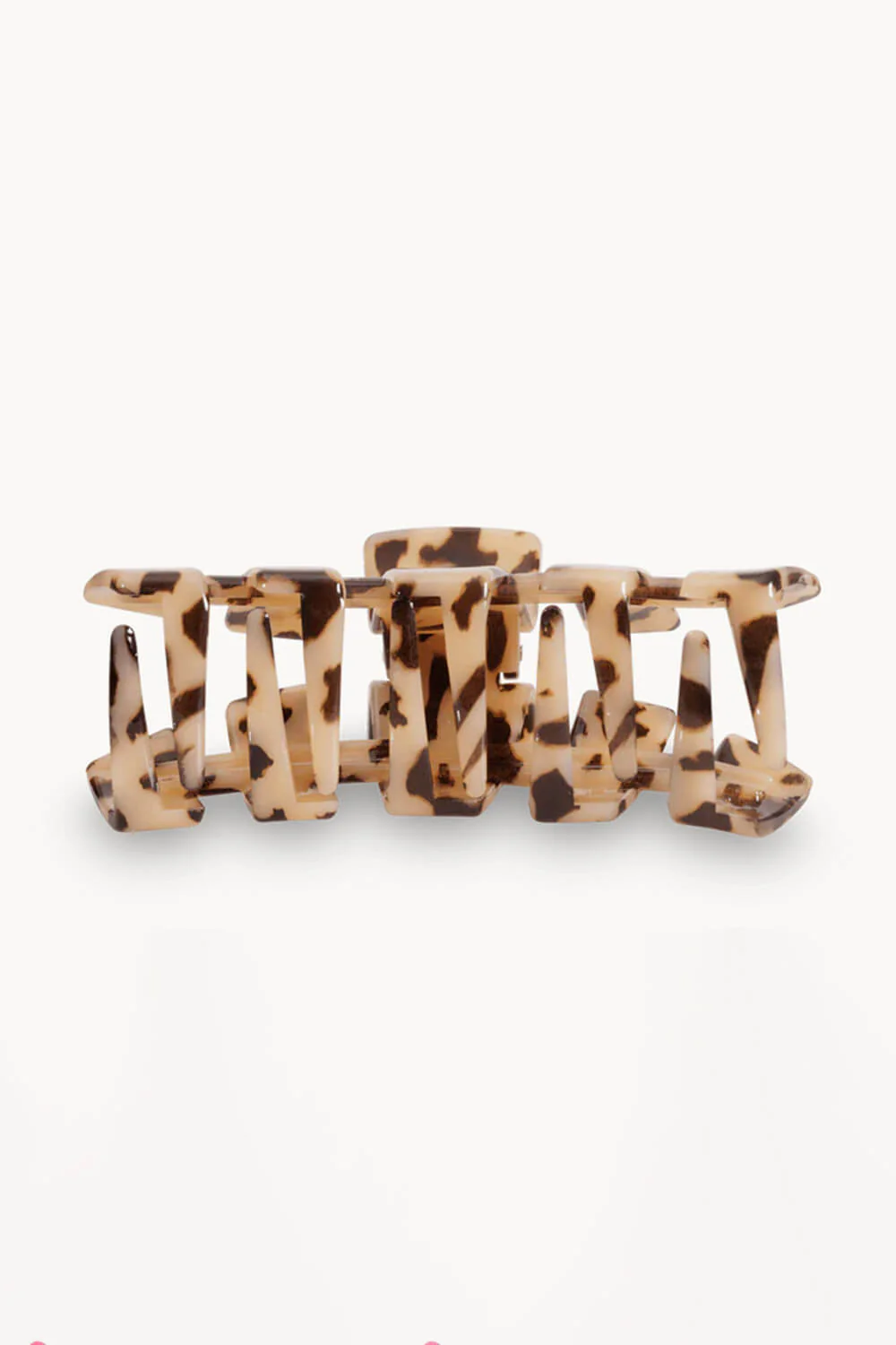 Teleties Large Claw Hair Clip in Blonde Tortoise | TT-CL01-023 - Image 2