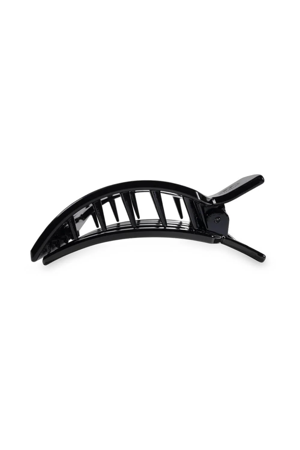 Teleties Large Flat Square Hair Clip in Black | TT-FCL02-002 - Image 5