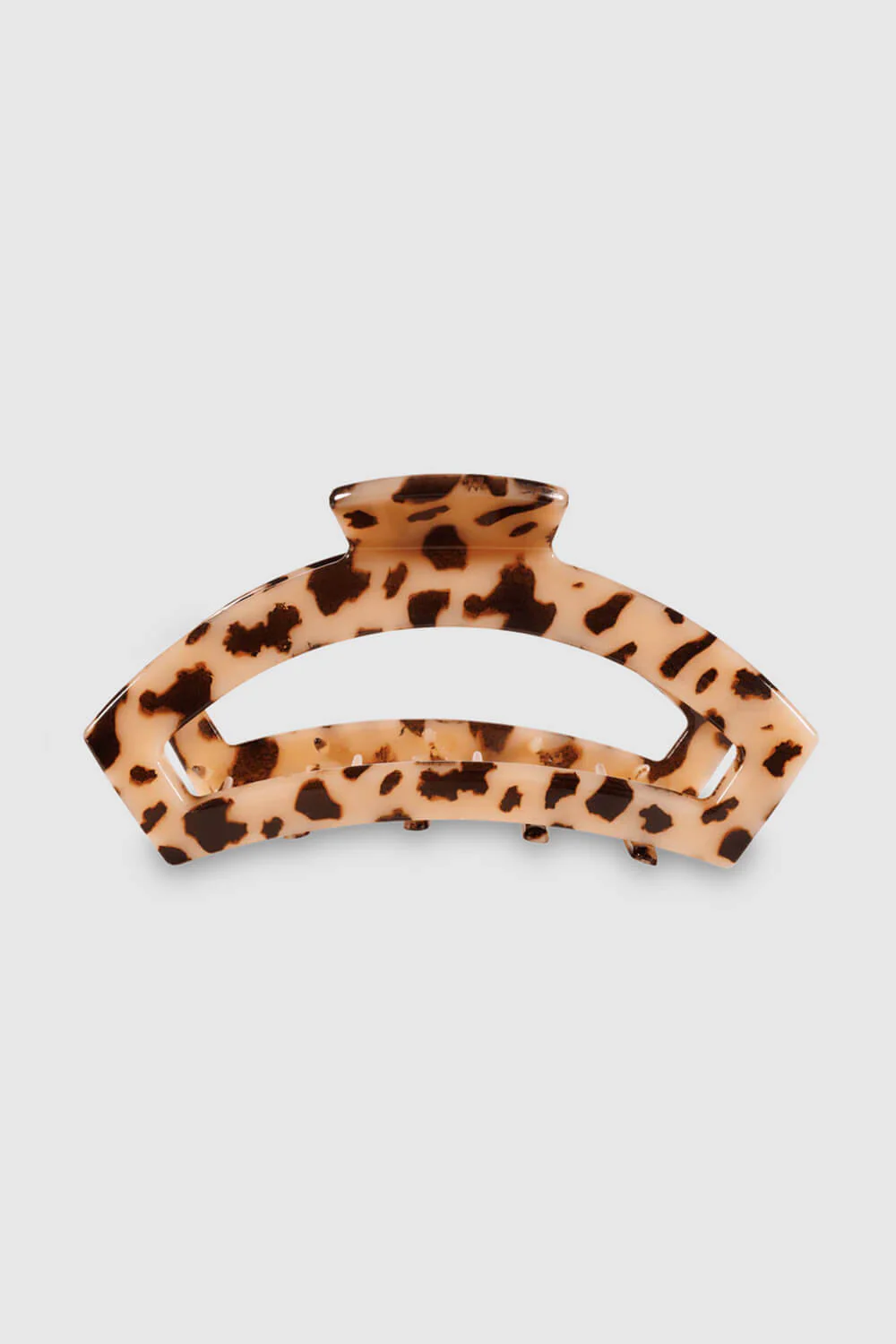 Teleties Large Open Claw Hair Clip in Blonde Tortoise | TT-CL02-023 - Image 2