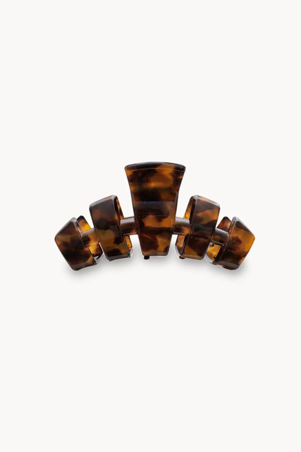 Teleties Medium Claw Clip in Tortoise Brown | TT-CM-01-001 - Image 2