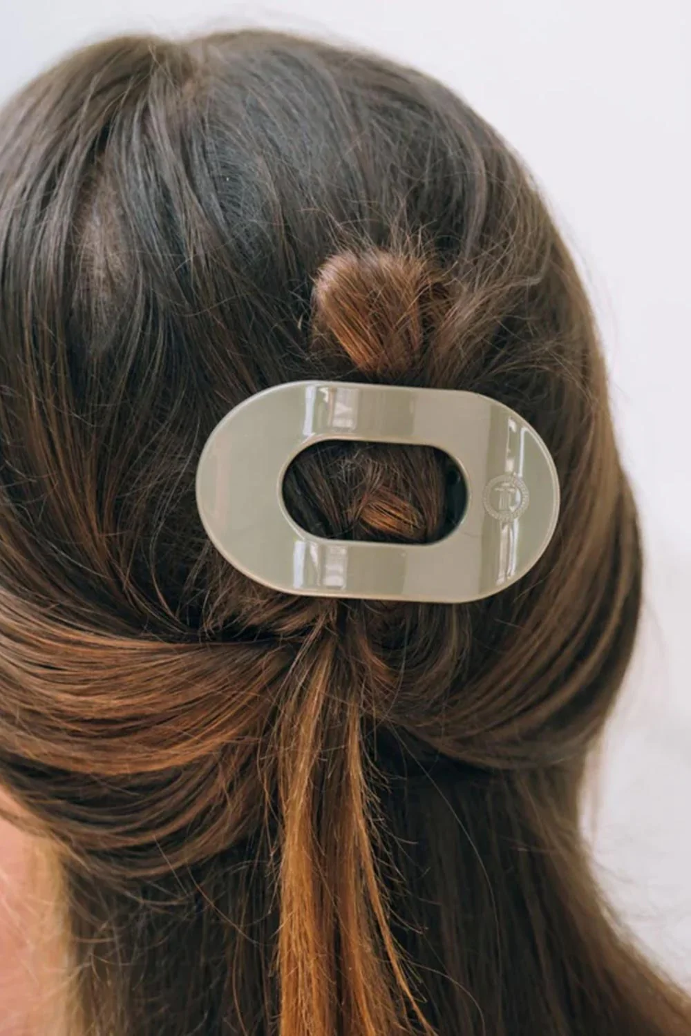 Teleties Small Flat Round Hair Clip - Image 5