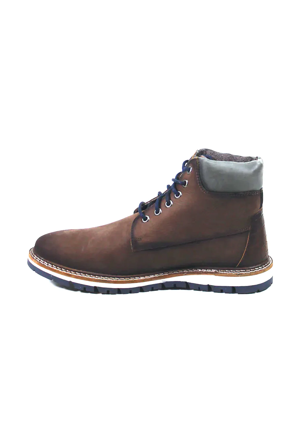 Testosterone Train Track Lace Up Boots for Men in Brown | T94132-BROWN - Image 2