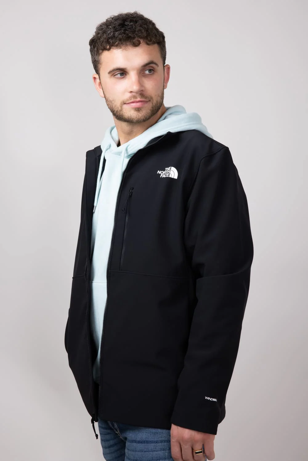The North Face Apex Bionic 3 Jacket for Men in Black | NF0A84HR-4H0-BLK - Image 4