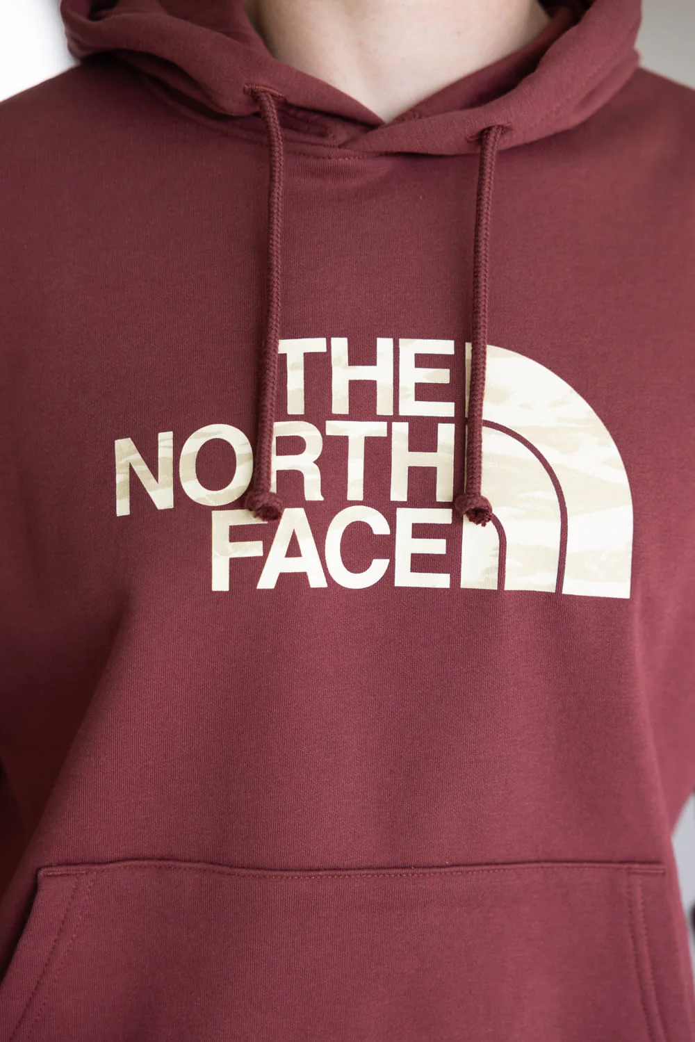 The North Face Edge Of Light Half Dome Hoodie for Men in Red | NF0A8EVU-0VO DKRED - Image 3
