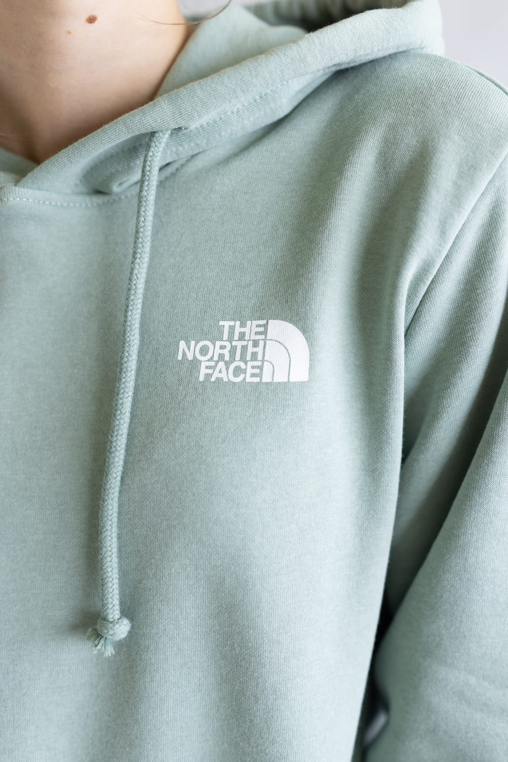 The North Face Evolution Floral Box Hoodie for Women in Slate Moss | NF0A8FQ4-BQ1 - Image 3