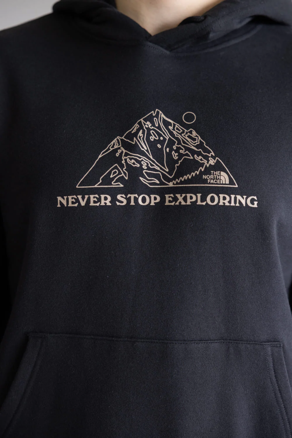 The North Face Evolution Mountain Hoodie for Men in Black | NF0A8FMU-JK3 - Image 2