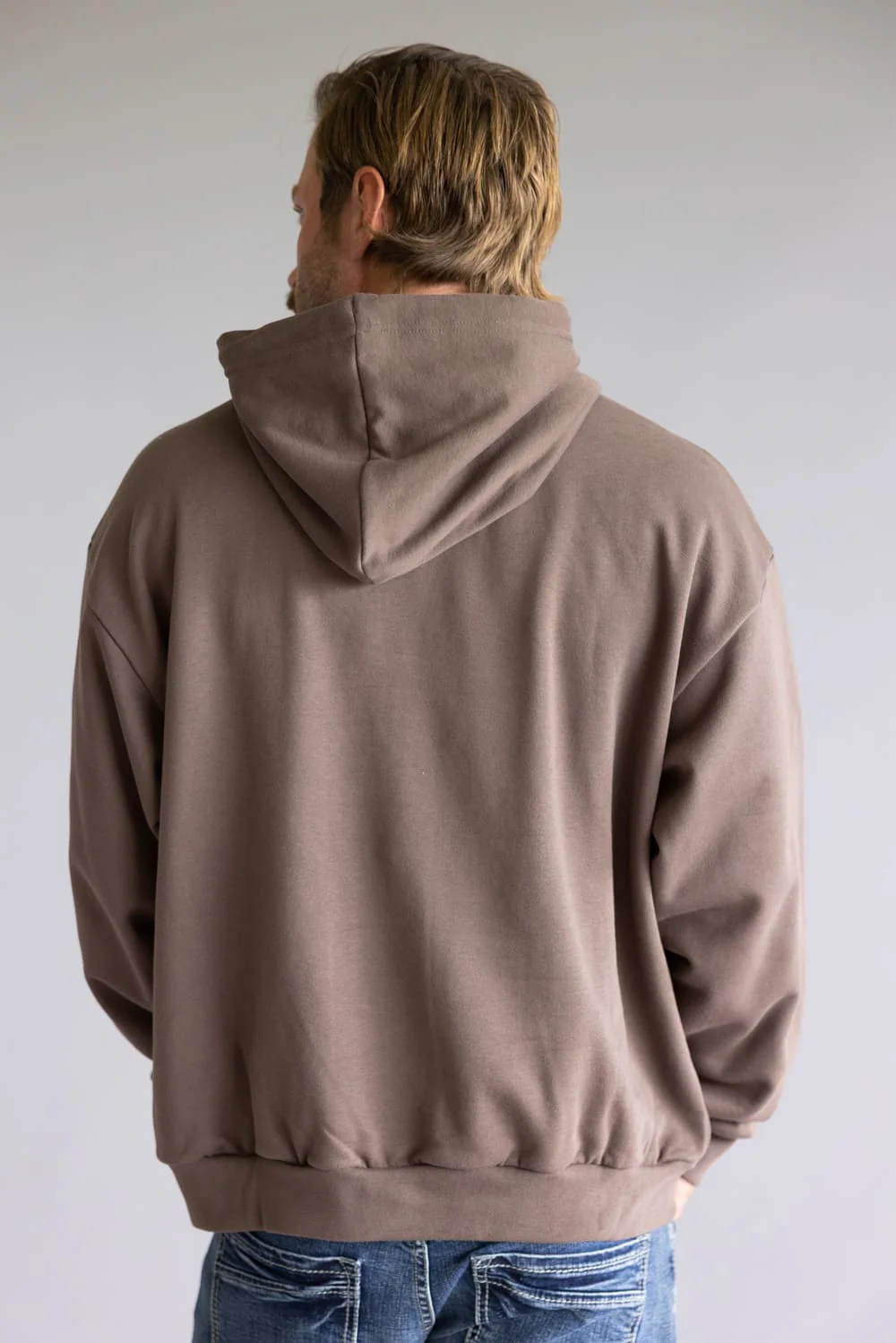 The North Face Evolution Oversized Hoodie for Men in Brown | NF0A8FKQ-101 - Image 2