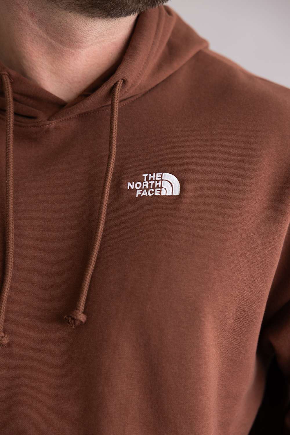 The North Face Evolution Oversized Hoodie for Men in Ember Soil | NF0A8FKQ-G5L SOIL - Image 2