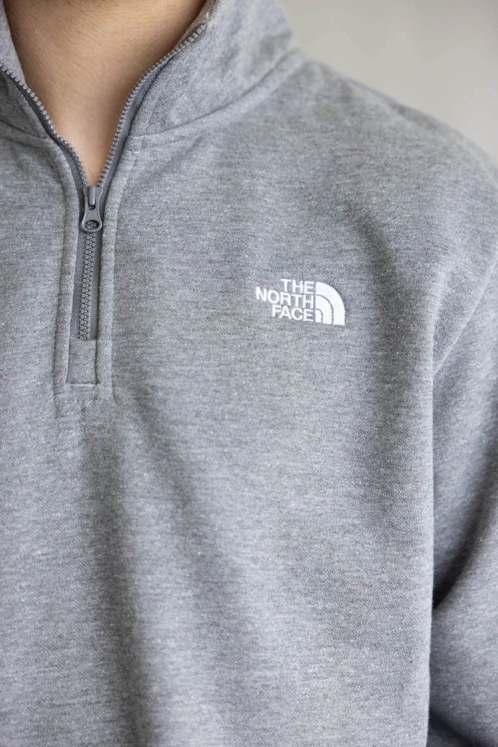 The North Face Evolution Simple Dome ¼ Zip Neck for Men in Grey | NF0A8ET4-CQI - Image 3