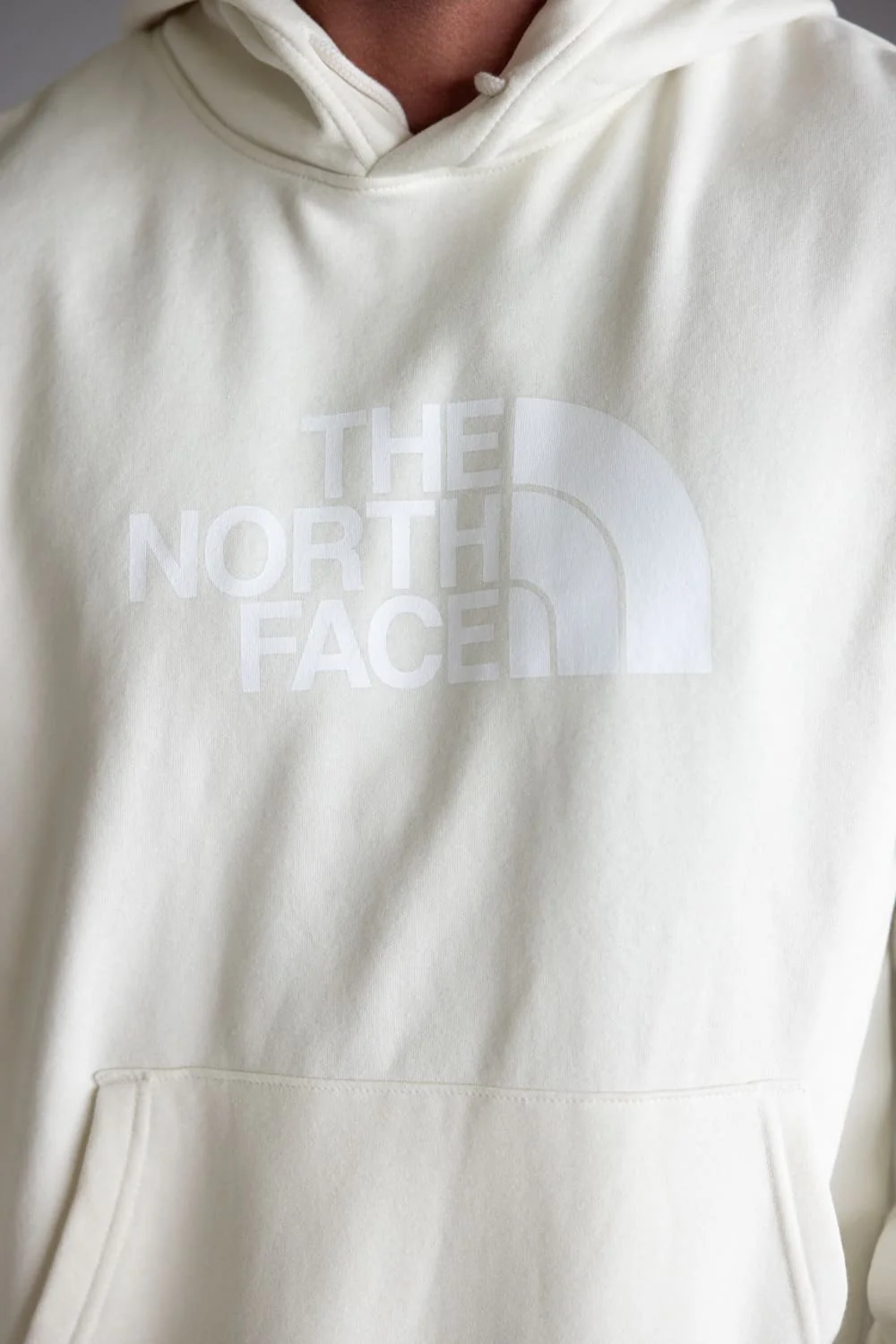 The North Face Half Dome Hoodie for Men in White Dune | NF0A8CWR-QLI - Image 2