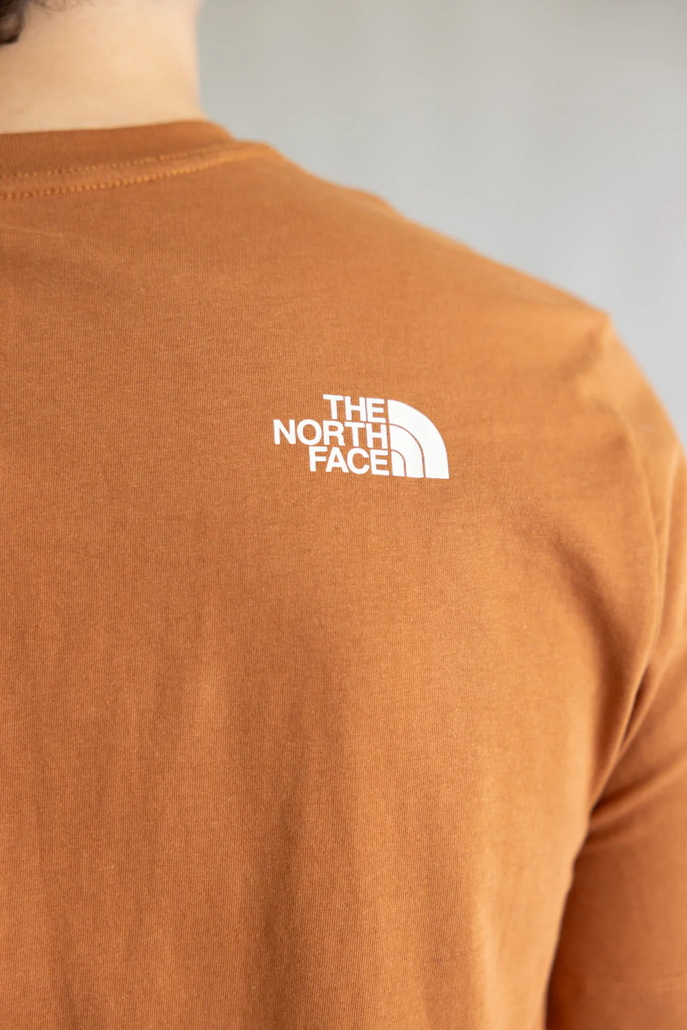 The North Face Half Dome T-Shirt for Men in Burnt Orange | NF0A8EWK-BOE - Image 3