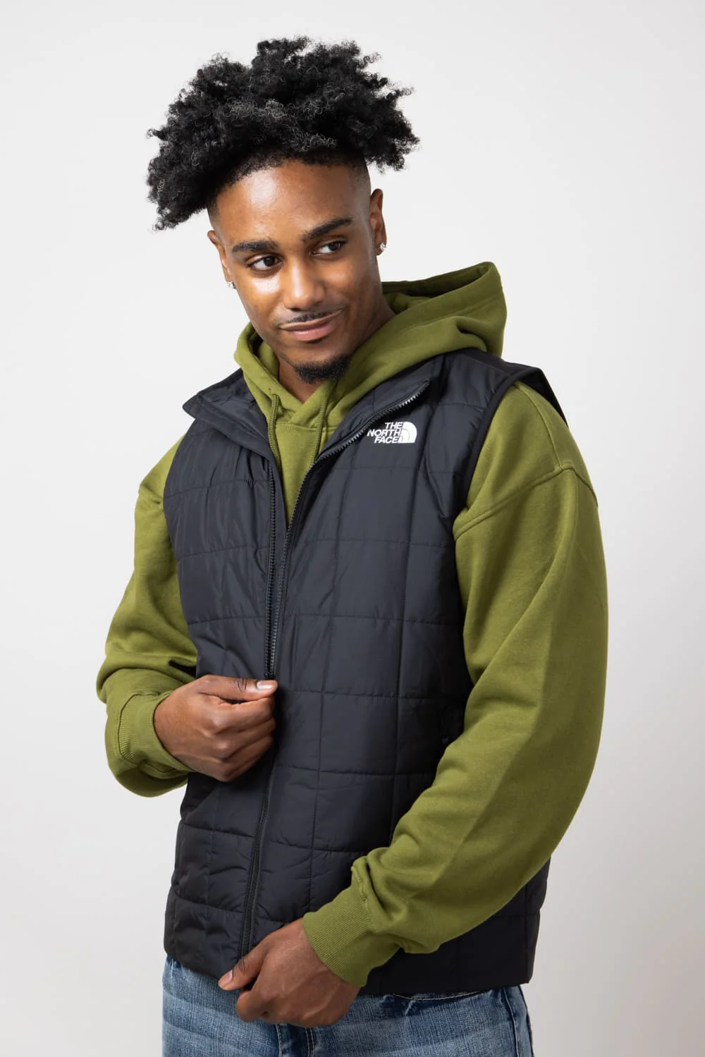 The North Face Junction Insulated Vest for Men in Black | NF0A88WJ-JK3-BLK - Image 4