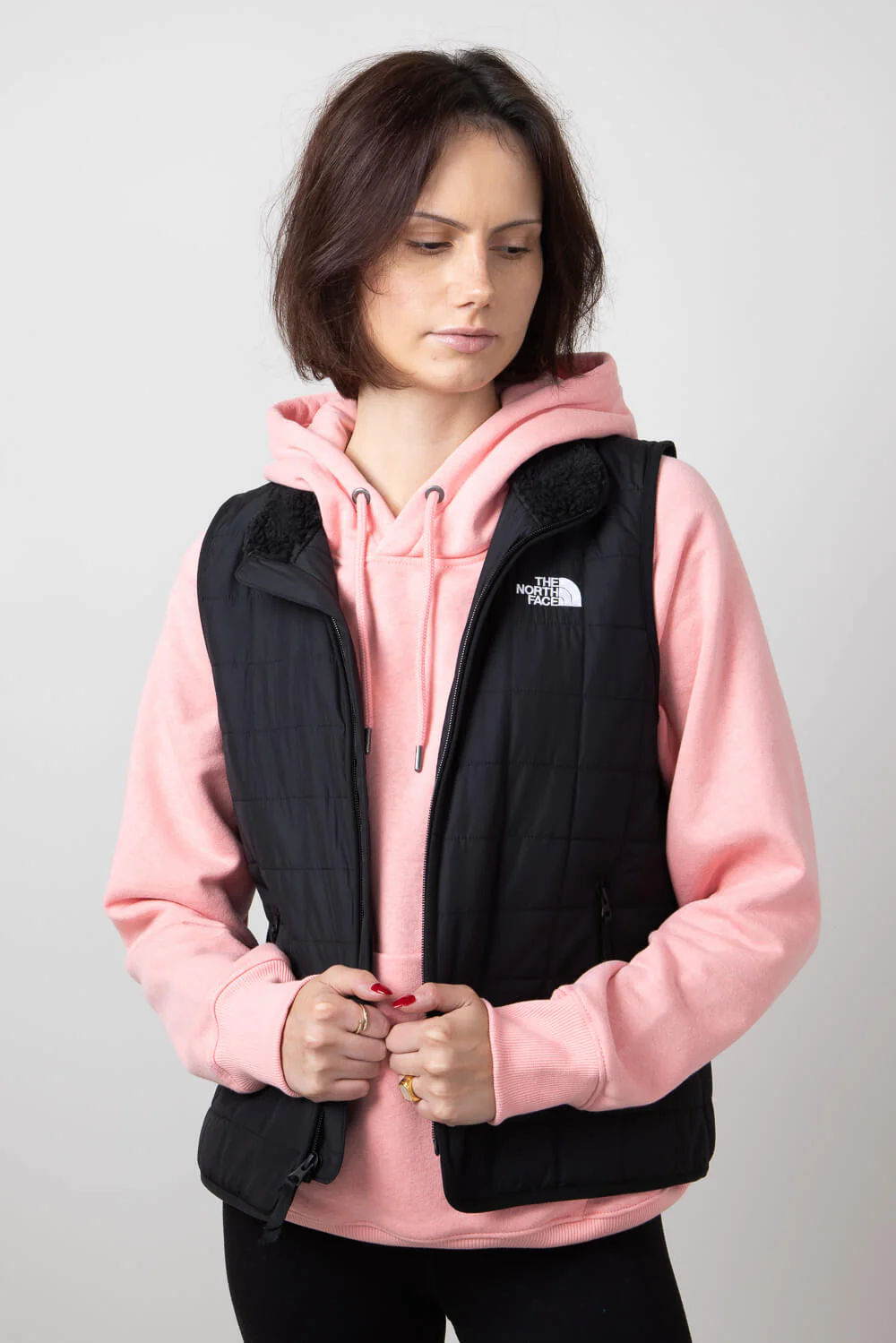 The North Face Junction Insulated Vest for Women in Black | NF0A88TJ-JK3 - Image 3